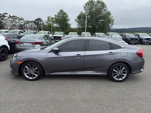 Modern Steel Metallic 2019 Honda Civic EX