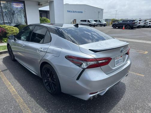 Celestial Silver/Midnight Black Metallic 2021 Toyota Camry XSE