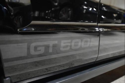 Ebony Clearcoat 2009 Ford Shelby GT500 Base