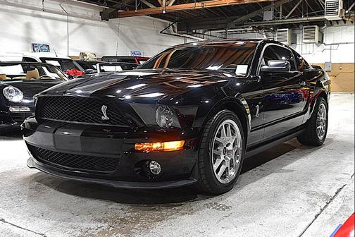 Ebony Clearcoat 2009 Ford Shelby GT500 Base