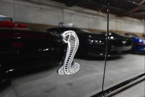 Ebony Clearcoat 2009 Ford Shelby GT500 Base