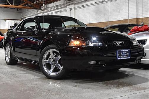 Black Clearcoat 2004 Ford Mustang GT