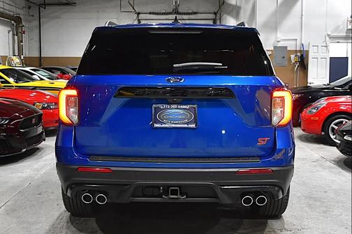 Atlas Blue Metallic 2021 Ford Explorer ST
