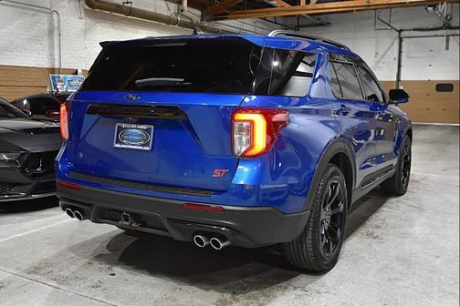 Atlas Blue Metallic 2021 Ford Explorer ST