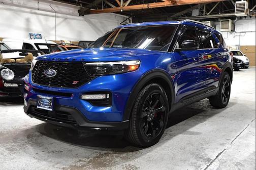 Atlas Blue Metallic 2021 Ford Explorer ST