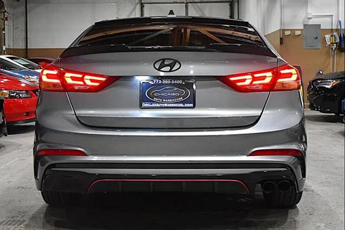 Galactic Gray Metallic 2017 Hyundai ELANTRA Sport