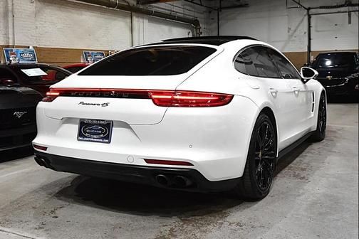 White 2018 Porsche Panamera 4S