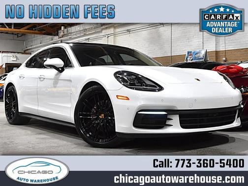 White 2018 Porsche Panamera 4S