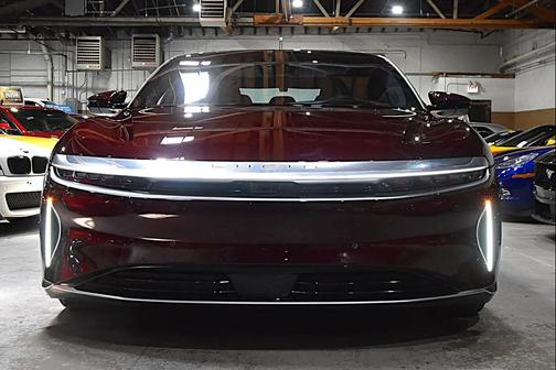 Maroon 2023 Lucid Air Touring