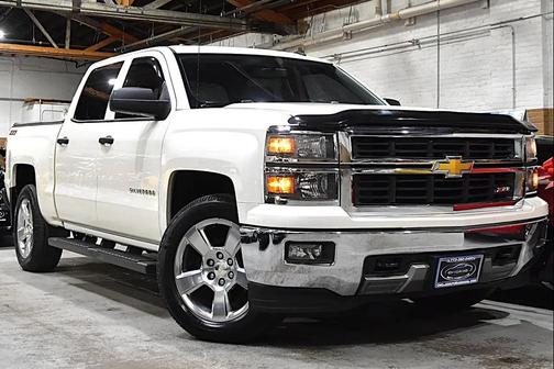 Pearl White 2014 Chevrolet Silverado 1500 2LT