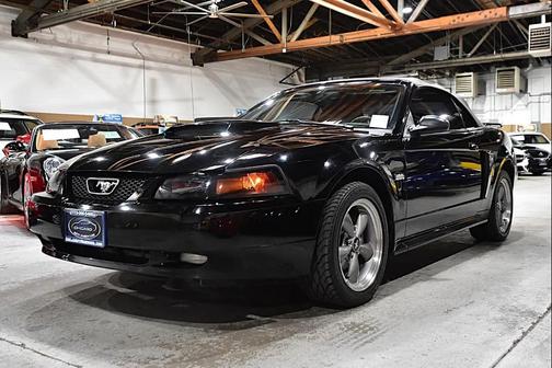 Black Clearcoat 2003 Ford Mustang GT