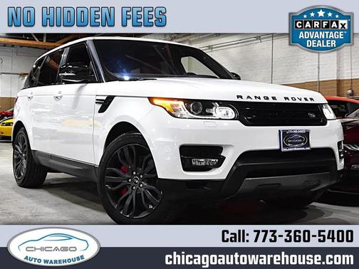 WHITE 2017 Land Rover Range Rover Sport 5.0L Supercharged Dynamic