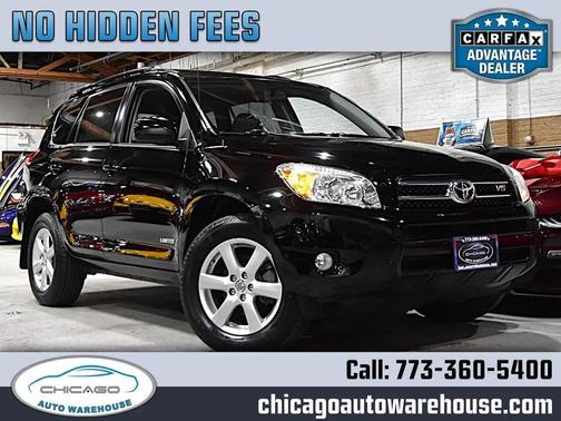 Black 2008 Toyota RAV4 Limited