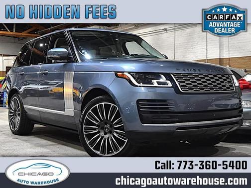 Light Blue 2018 Land Rover Range Rover 5.0L Supercharged