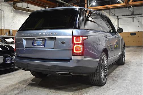 Light Blue 2018 Land Rover Range Rover 5.0L Supercharged