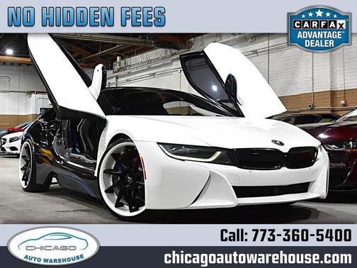 WHITE 2016 BMW i8 2dr Cpe