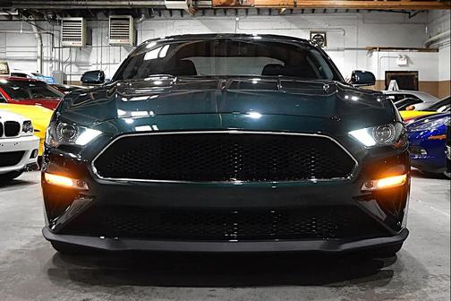 Dark Green 2019 Ford Mustang Bullitt