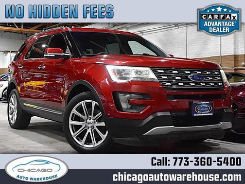 Ruby Red Metallic Tinted Clearcoat 2016 Ford Explorer Limited