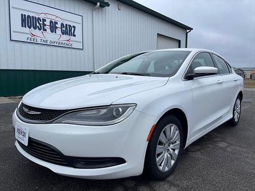 Bright White 2015 Chrysler 200 LX