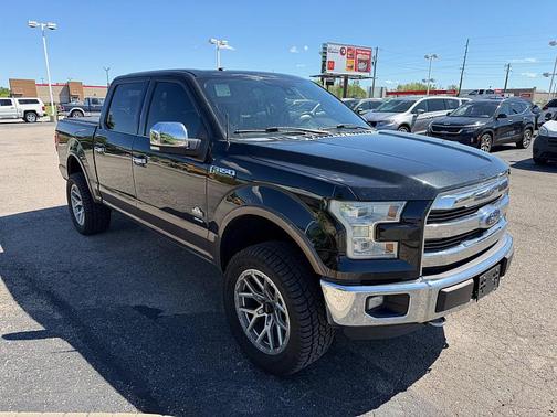 blk 2015 Ford F-150 King Ranch