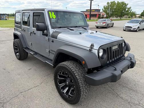 Billet Silver Metallic Clearcoat 2016 Jeep Wrangler Unlimited Sport