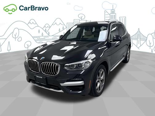 Dark Graphite Metallic 2021 BMW X3 xDrive30i