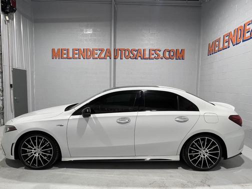 White 2020 Mercedes-Benz AMG A 35 4MATIC