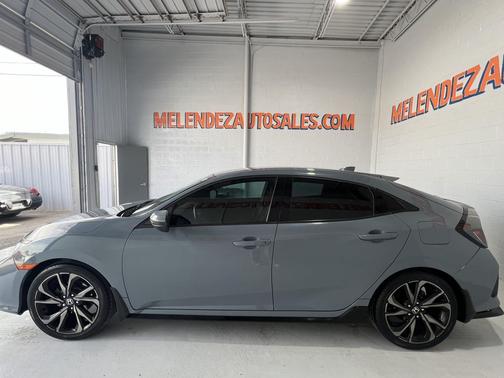 Gray 2019 Honda Civic Sport