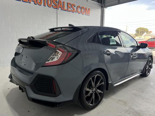 Gray 2019 Honda Civic Sport