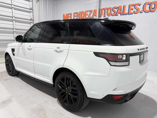 White 2017 Land Rover Range Rover Sport 5.0L Supercharged SVR