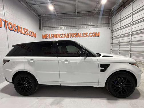 White 2017 Land Rover Range Rover Sport 5.0L Supercharged SVR