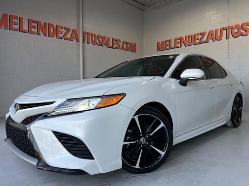 White 2020 Toyota Camry XSE