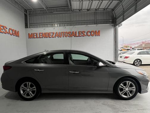 Machine Gray 2018 Hyundai SONATA SEL