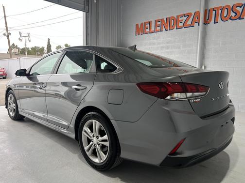 Machine Gray 2018 Hyundai SONATA SEL