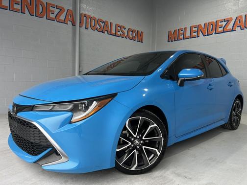 Blue 2019 Toyota Corolla SE