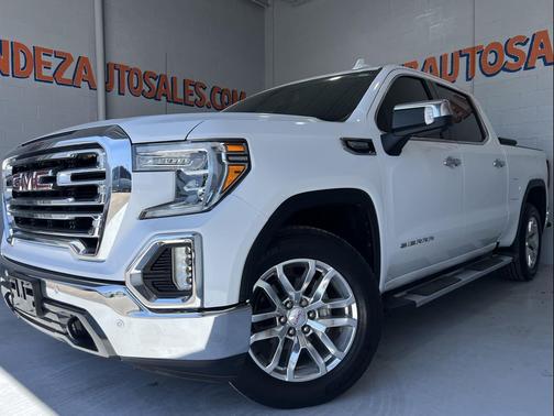 Summit White 2020 GMC Sierra 1500 SLT