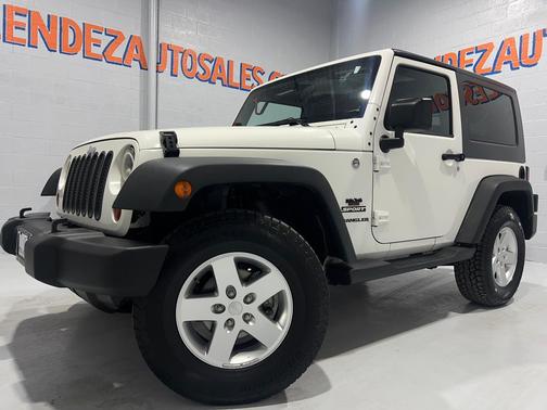 White 2010 Jeep Wrangler Sport