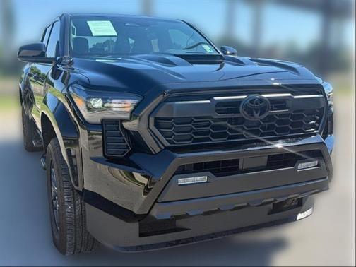 Black 2024 Toyota Tacoma Hybrid TRD Sport