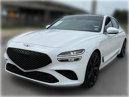 Alta White 2023 Genesis G70 3.3T RWD
