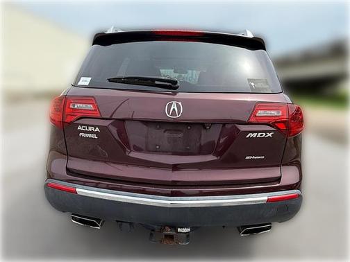 Dark Cherry Pearl 2010 Acura MDX 3.7L Technology