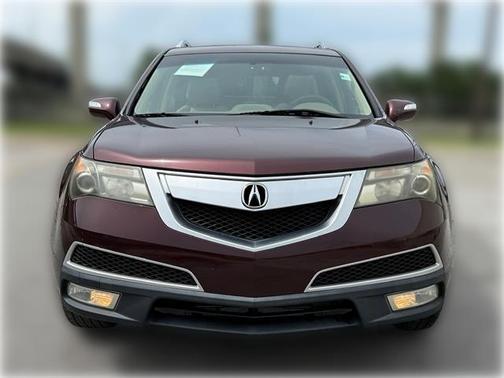 Dark Cherry Pearl 2010 Acura MDX 3.7L Technology