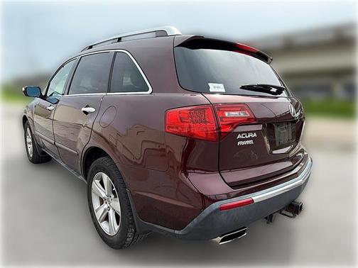 Dark Cherry Pearl 2010 Acura MDX 3.7L Technology