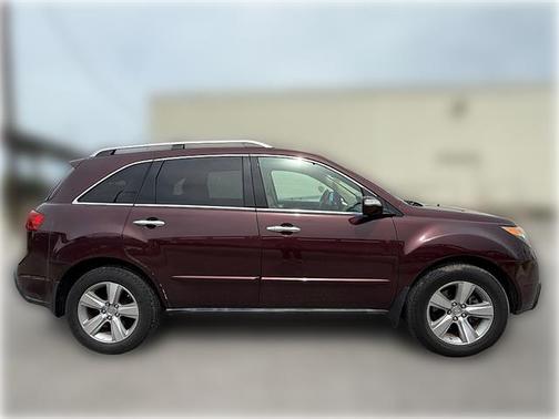 Dark Cherry Pearl 2010 Acura MDX 3.7L Technology