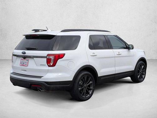 Oxford White 2018 Ford Explorer XLT