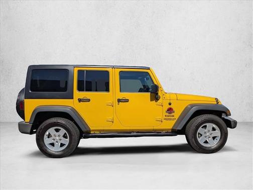 Baja Yellow Clearcoat 2015 Jeep Wrangler Unlimited Sport