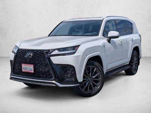 Ultra White 2023 Lexus LX 600 F SPORT