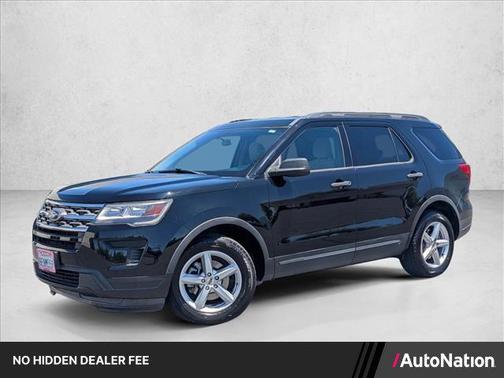 Shadow Black 2018 Ford Explorer Base