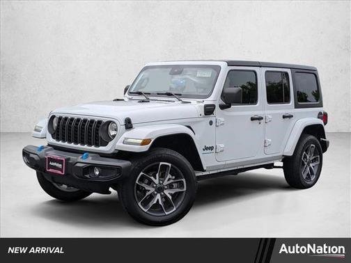 Bright White Clearcoat 2024 Jeep Wrangler 4xe Sport S