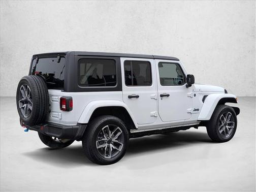 Bright White Clearcoat 2024 Jeep Wrangler 4xe Sport S