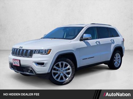 Bright White Clearcoat 2017 Jeep Grand Cherokee Limited